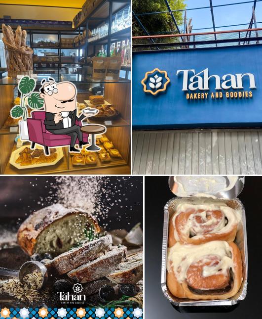 O interior do Tahan Bakery and Goodies