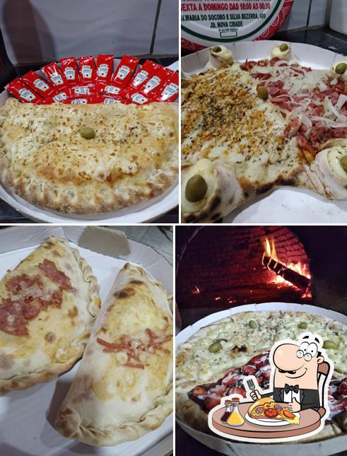 Consiga diferentes variedades de pizza