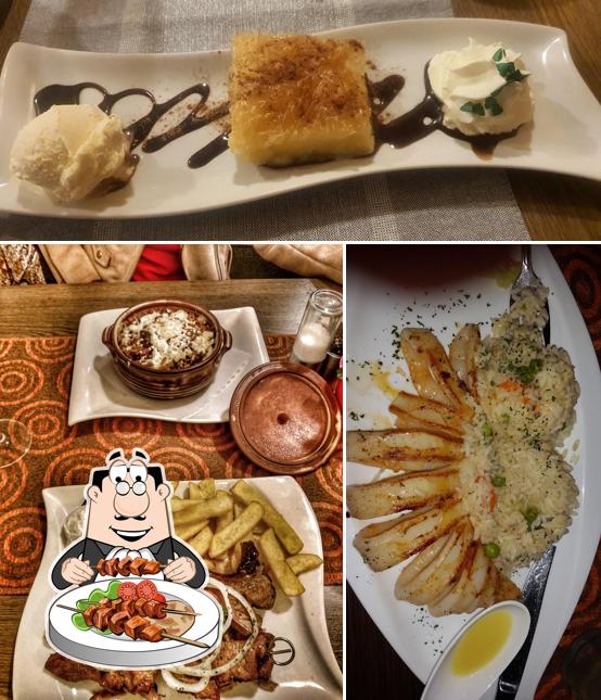 Food at Restaurant Poseidon