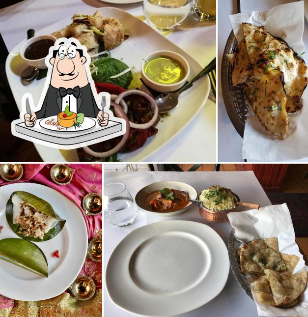 Platos en Dhakshin South Indian Restaurant