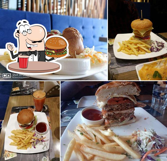 Try out a burger at Jonahs Bistro, Palavakkam (ECR)