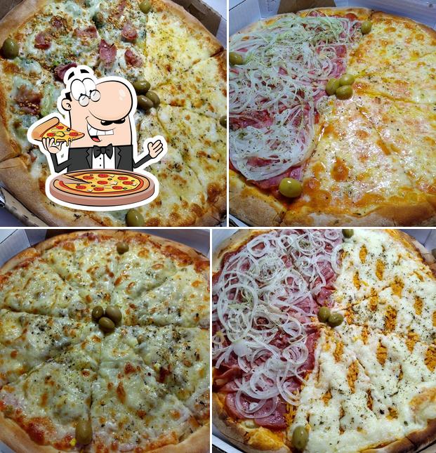 No Juninho pizzas, você pode desfrutar de pizza