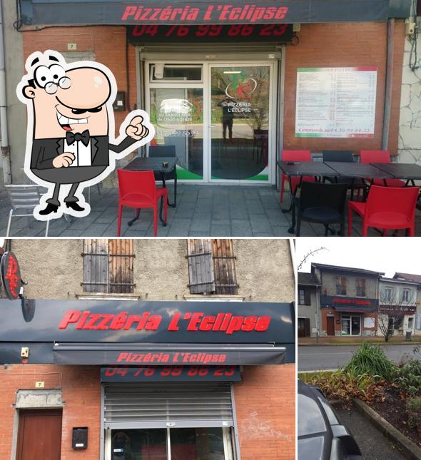 L'intérieur de Pizzeria L'Eclipse