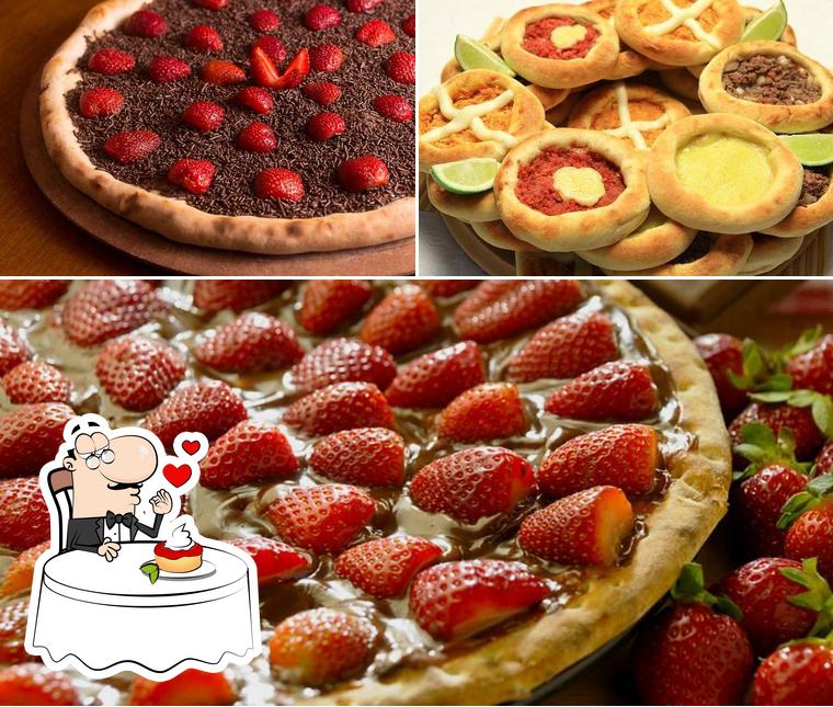 Pizzaria Don Carlinni provê uma gama de pratos doces