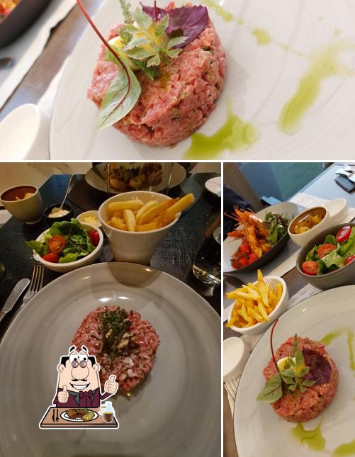 Tartare de bœuf à Brasserie Taste