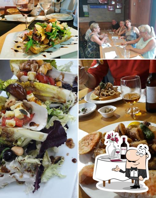 Observa las imágenes que hay de comedor y comida en Restaurant Catalunya