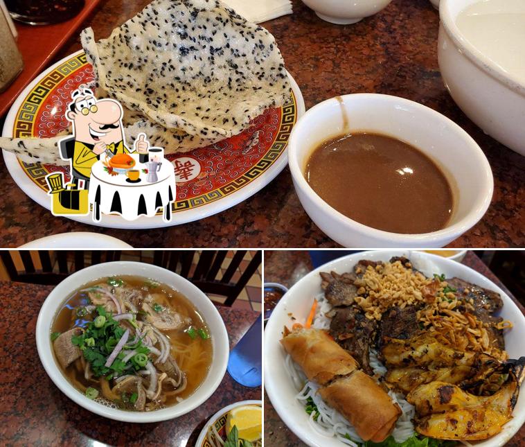 Platos en Thiên Long Restaurant