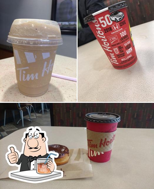 L’image de la boire et nourriture concernant Tim Hortons