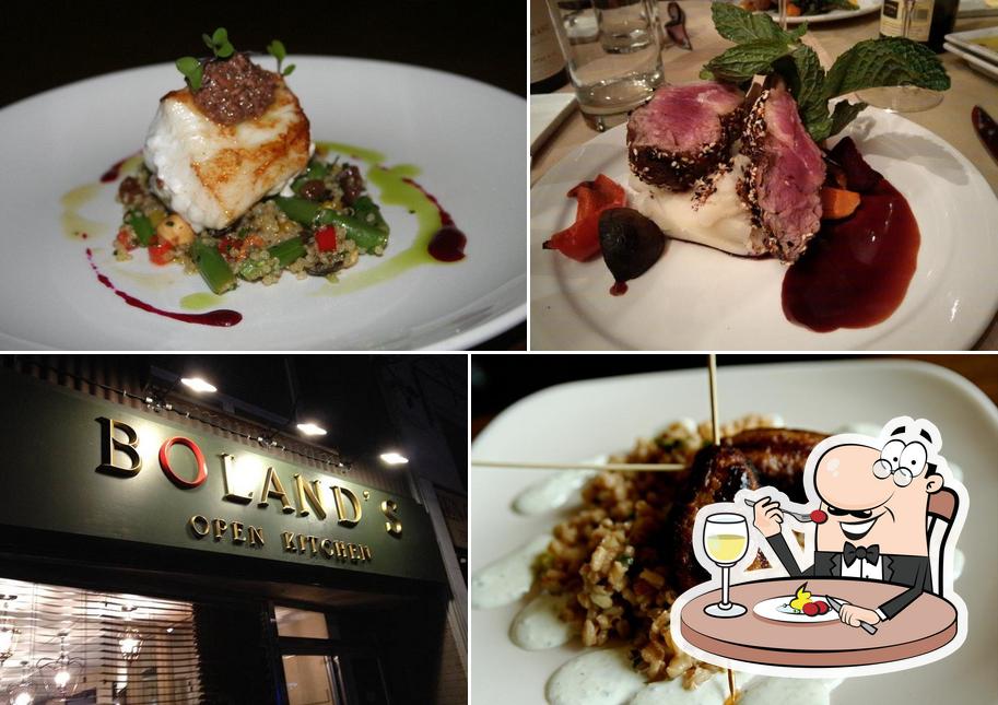 Food at Boland's Open Kitchen & Wine Bar