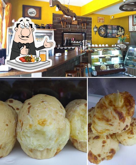 Confira a imagem mostrando comida e interior no Lanchonete Pao De Queijo