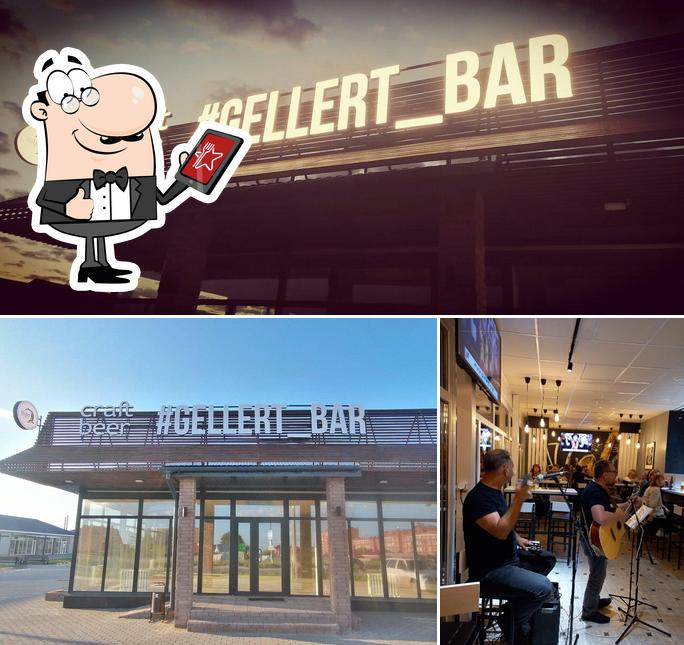 Внешнее оформление "Gellert Bar"