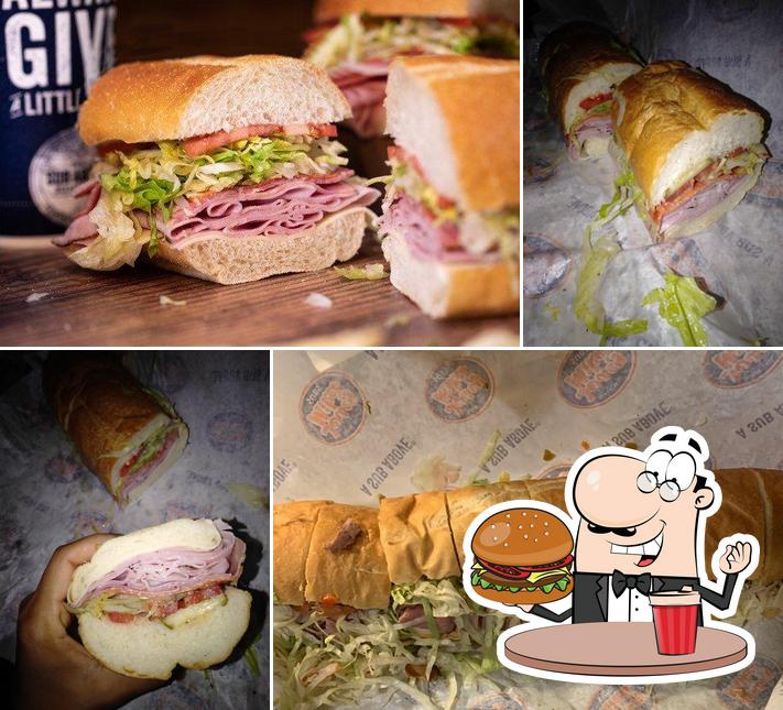 Get a burger at Jersey Mike's Subs