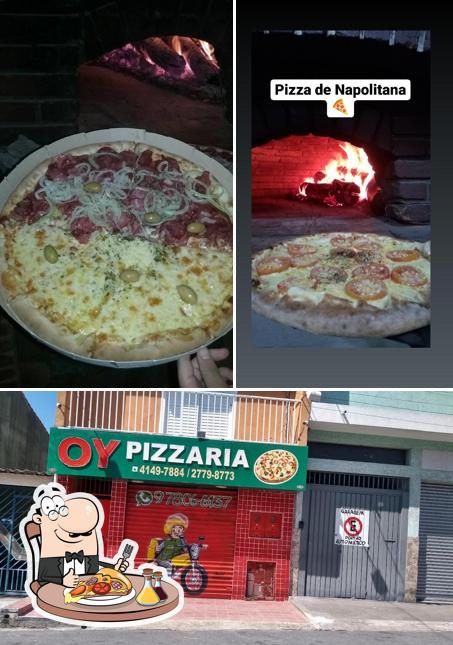 Consiga diversos estilos de pizza