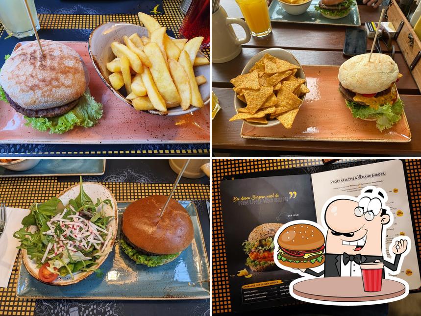Les hamburgers de PETER PANE Burgergrill & Bar will satisferont différents goûts