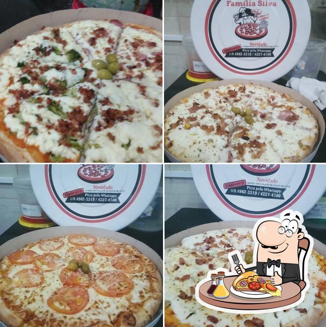 Consiga diferentes variedades de pizza