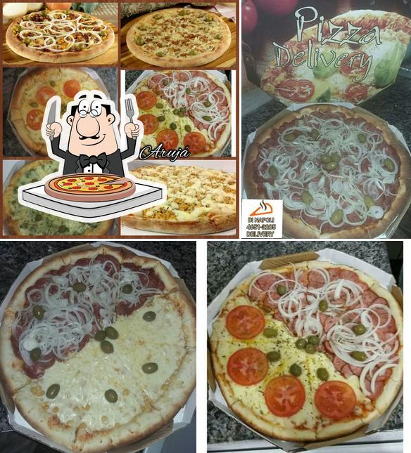 Peça pizza no Pizzaria Di Napoli