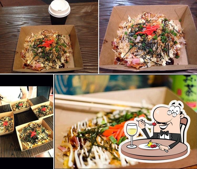 Еда в "Samurai Okonomiyaki"