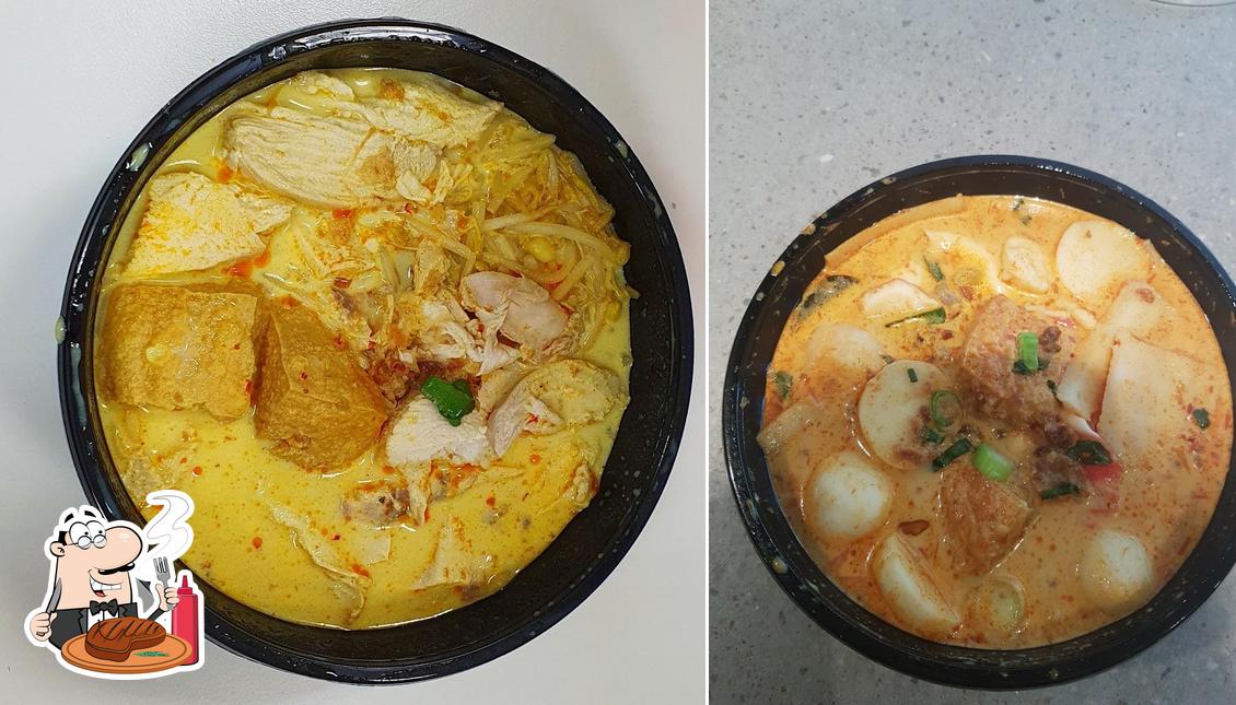 Pick meat meals at Ever Laksa