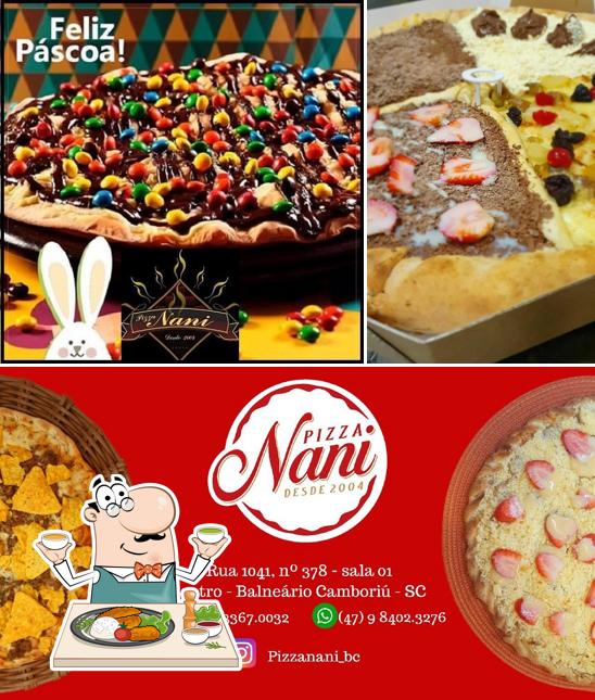Comida em Pizza Nani