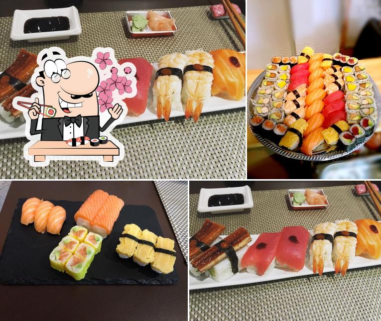 Choisissez de nombreuses options de sushi