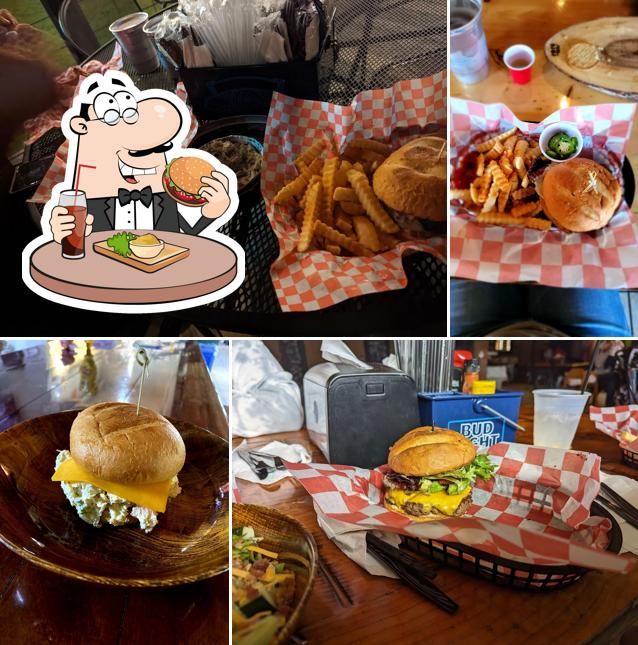 Try out a burger at Trailhead Tavern