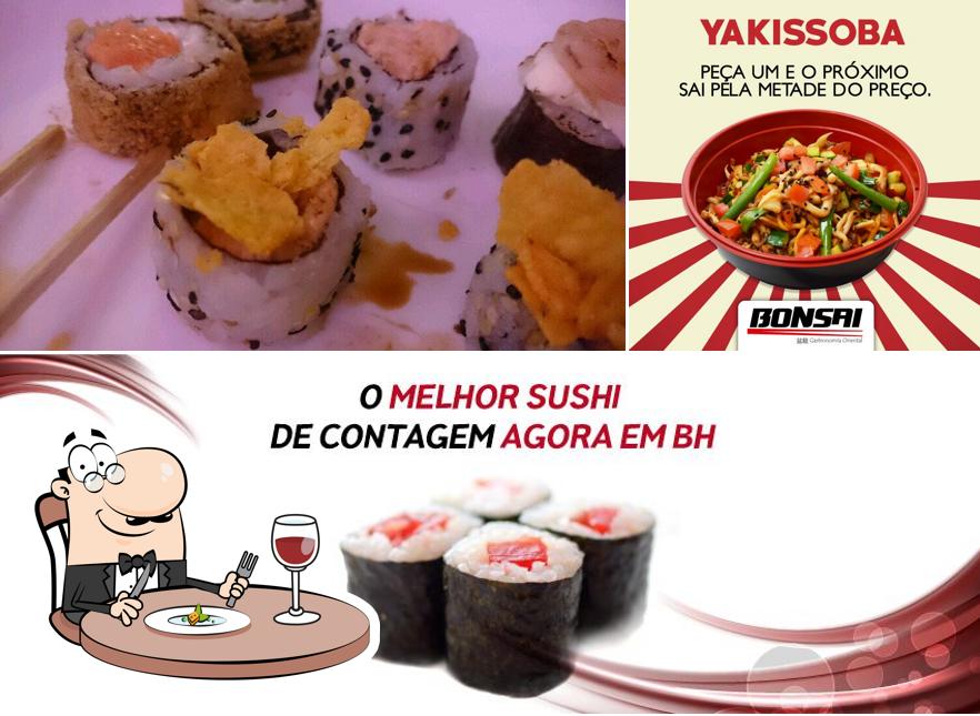 Comida em Bonsai Culinaria Japonesa