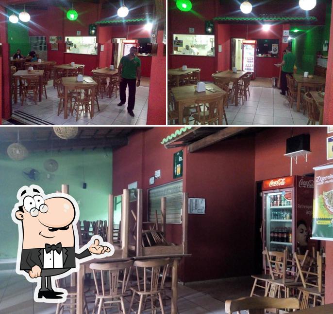 O interior do Central Pizzaria