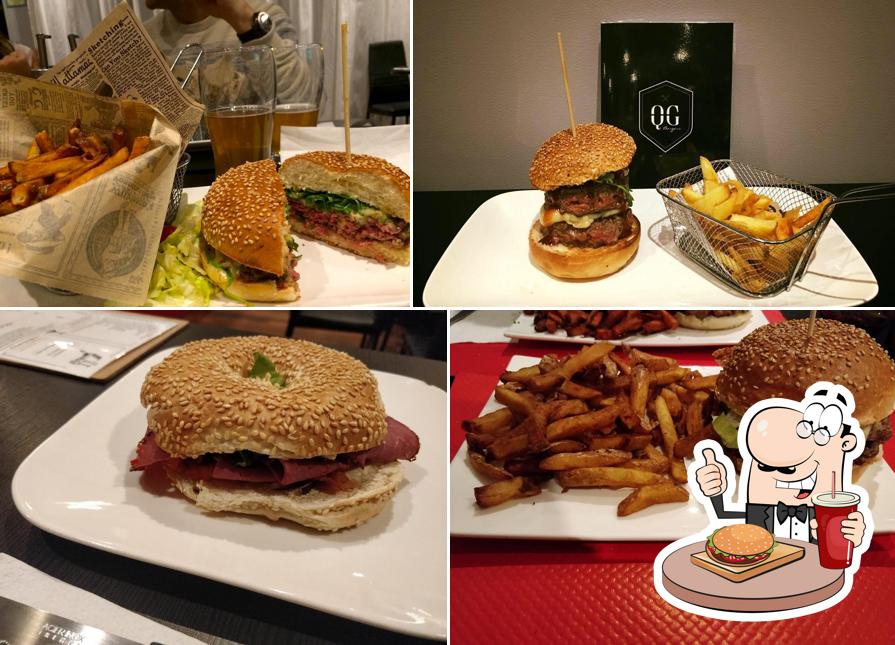 Essayez un hamburger à Le QG