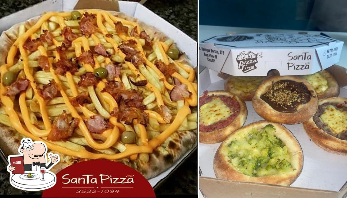 Comida em Santa Pizza