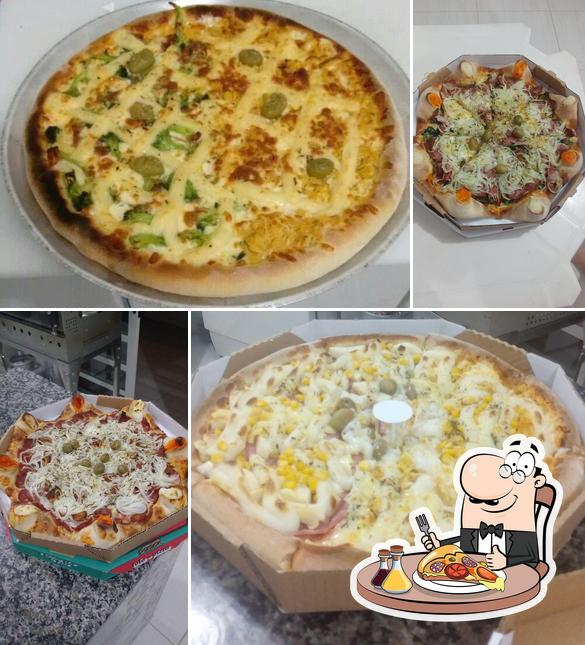 Consiga pizza no Casa de la Pizza