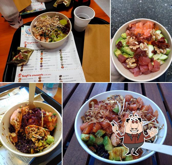 Food at Poke&Roll