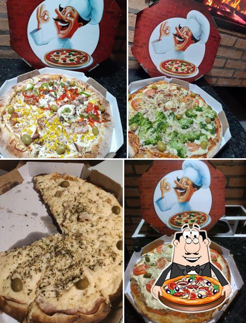 Consiga diversos variedades de pizza