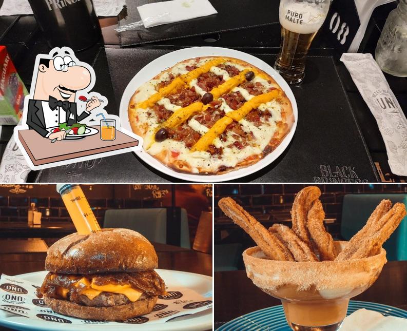 Comida em Pizza Burger UNO Itatiba