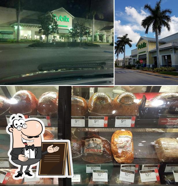 Publix Super Market at Coral Shores is distinguished by exterior and burger