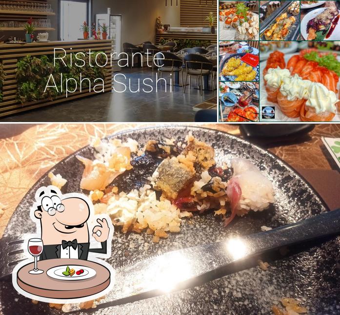 Dai un’occhiata alla foto che presenta la cibo e interni di Ristorante Alpha Asian Sushi