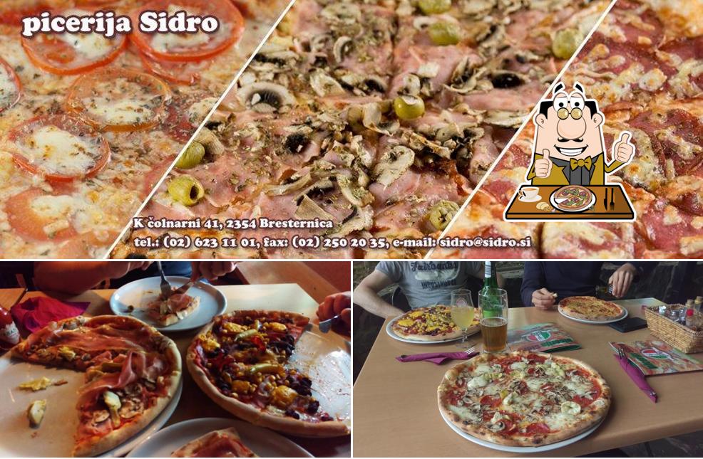 Ordina una pizza a Sidro
