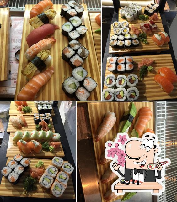 Les sushi sont disponibles à Season Sushi