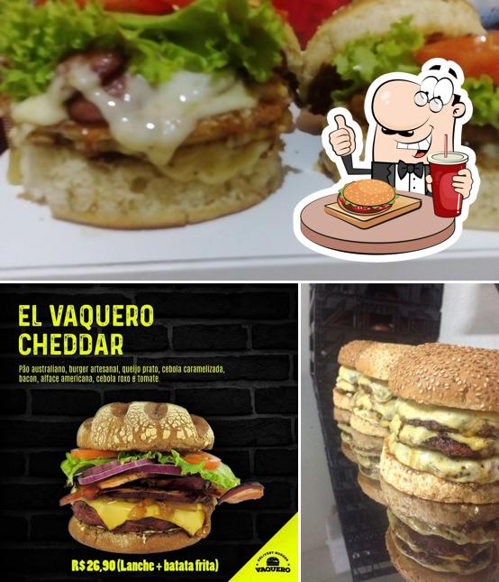 Hambúrguer em VAQUERO DELIVERY BURGER