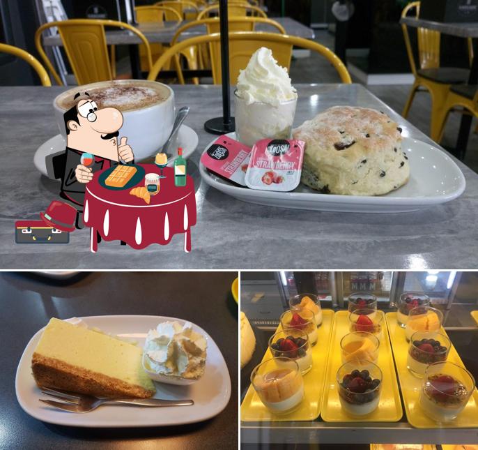 Happy Days Cafe provides a number of sweet dishes