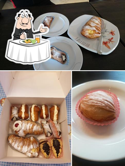 Cibo al Pasticceria Italiana