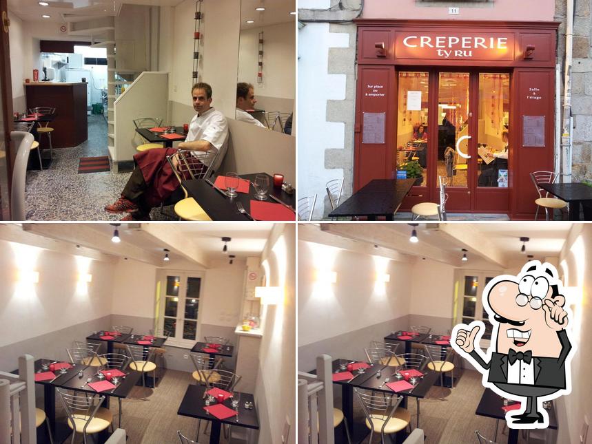 L'intérieur de Crêperie Ty-Ru Quimper