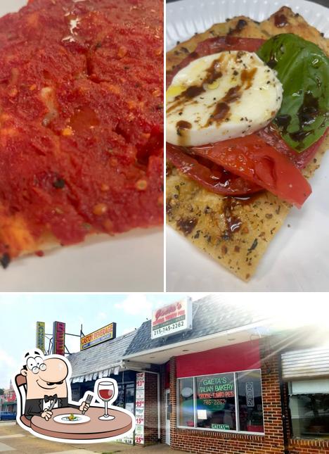 The photo of Gaeta's Tomato Pies’s food and exterior