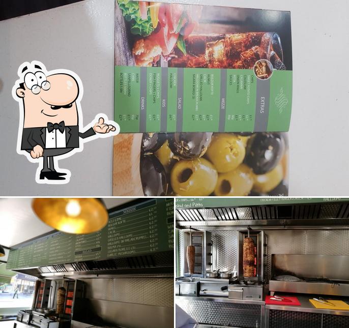 Las imágenes de interior y comida en Lezzet Charcoal Grill - Sidcup