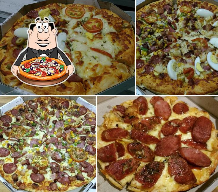 Consiga pizza no Padaria Schuab