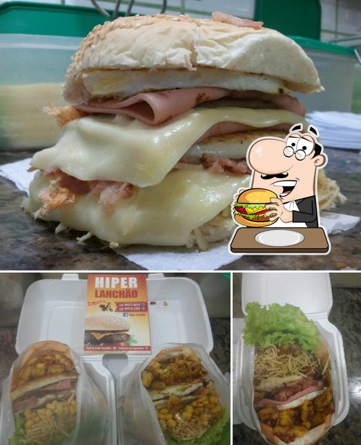 Os hambúrgueres do Hiper Lanchão irão satisfazer diferentes gostos