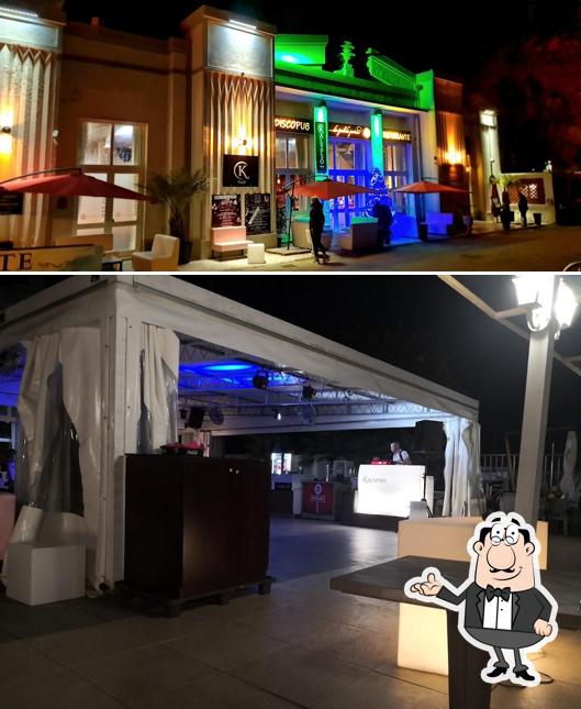 Gli interni di Kalypso Club