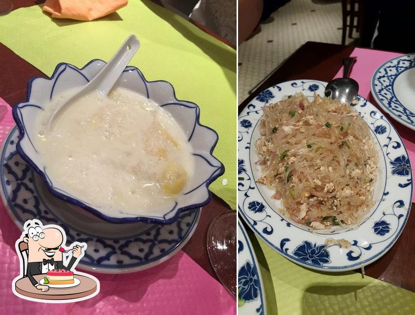 Restaurant Lao-Thaï offre un nombre de plats sucrés