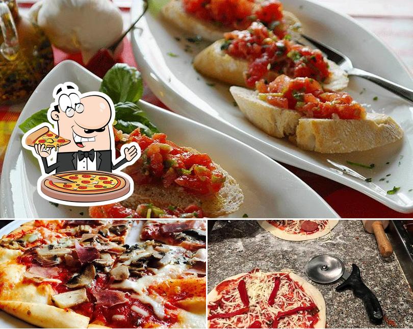 A Paparazzi's Pizzeria Moderna, vous pouvez prendre des pizzas