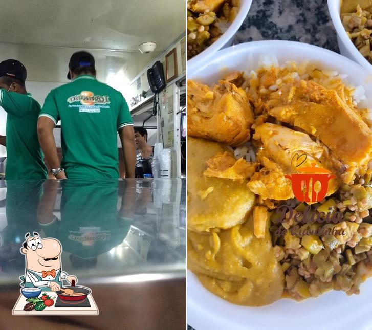 Curry de frango em K' Delicia de Quentinha