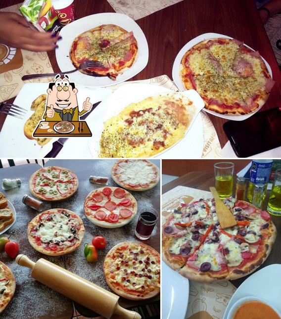 Order pizza at La Fermata